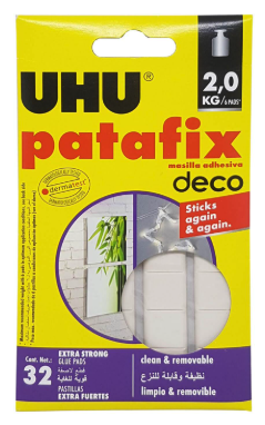 Patafix Deco 32 reusable Pads UHU 40660